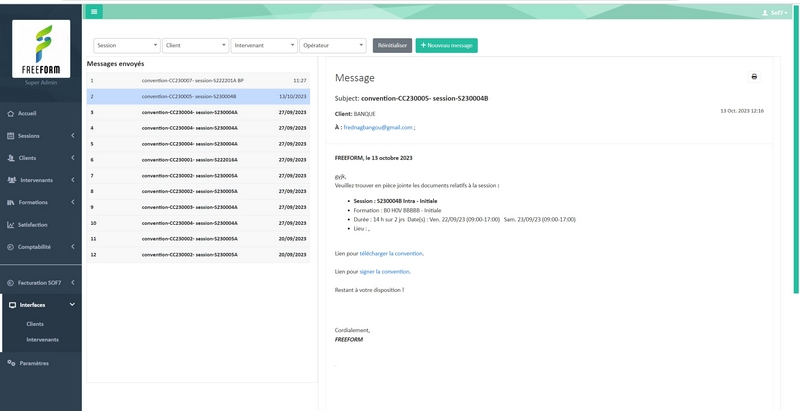 Documents en ligne SOF7